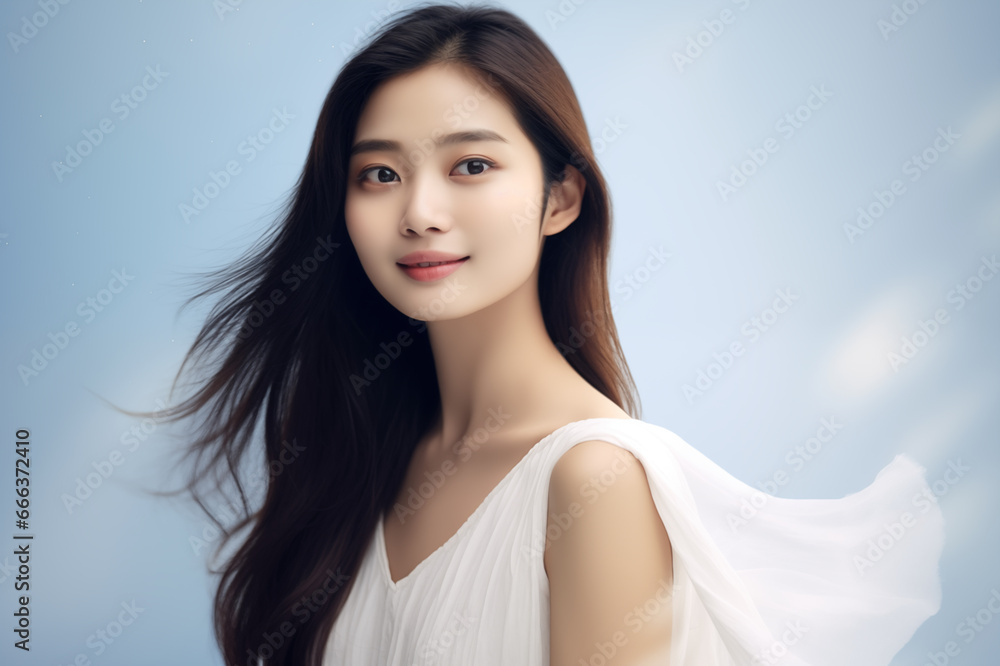 女性の美容イメージ(ヘアケア・スキンケア・ボディケア・エステサロン) 女性の美容イメージ(ヘアケア・スキンケア・ボディケア・エステサロン)