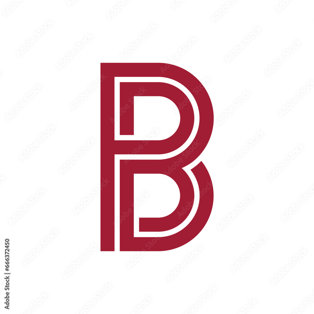 Monogram initial b letter mark logo design. Monogram design vector b logo. Monogram initial letter mark b logo. Design simple b monogram Monogram initial b letter mark logo design. Monogram design vector b logo. Monogram initial letter mark b logo. Design simple b monogram