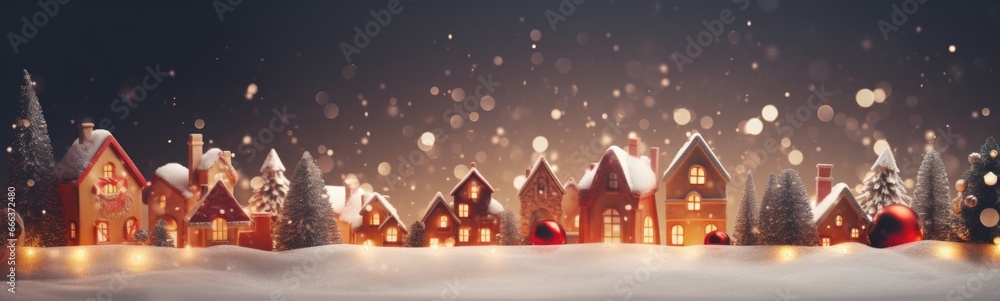 Fototapeta premium Christmas banner
