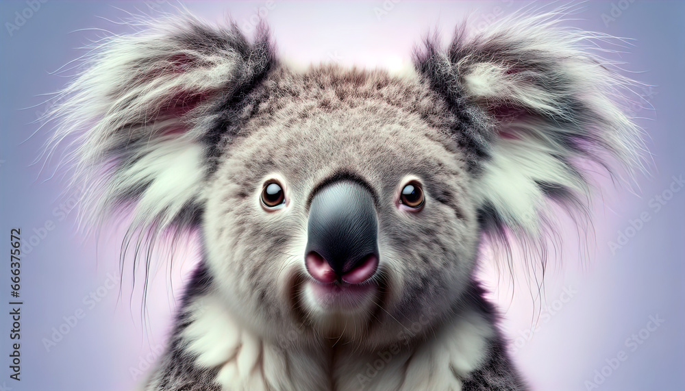 Ein fesselnder Blick in die Seele eines Koalas: Ein Portrait, das die Einzigartigkeit und Schönheit der australischen Wildnis einfängt Ein fesselnder Blick in die Seele eines Koalas: Ein Portrait, das die Einzigartigkeit und Schönheit der australischen Wildnis einfängt