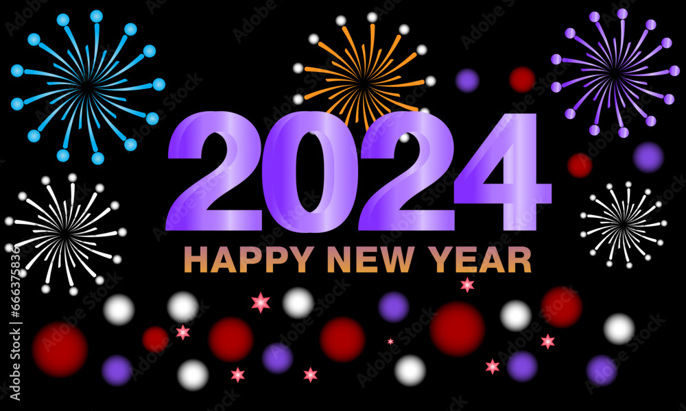 New Year's Eve 2024 Countdown Celebration and Party Concept with Fireworks, Champagne, and Festive Fun. Holiday greeting card, background, banner, card, poster design. New Year's Eve 2024 Countdown Celebration and Party Concept with Fireworks, Champagne, and Festive Fun. Holiday greeting card, background, banner, card, poster design.
