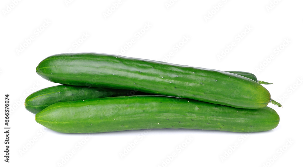 Cucumber isolated on white background Cucumber isolated on white background