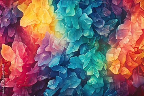Gummy Bears Wallpaper: Abstract Old Background for Vibrant and Playful Aesthetics
