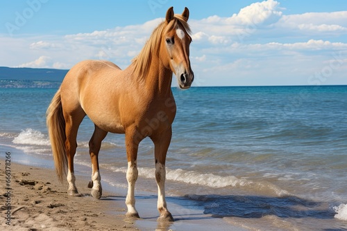 Horse on Beach: The Perfect Addition to Your Beach Summer Vacation