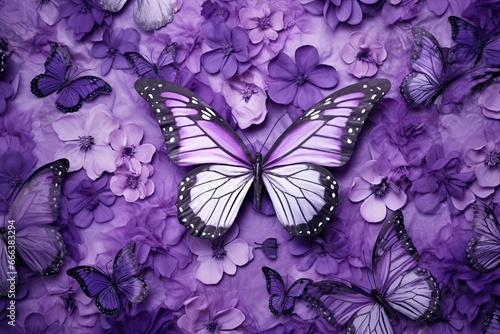 Purple Butterfly Wallpaper  Artistic and Trendy Background for Your Device