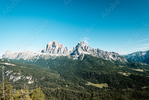 View of Tofane during summe...