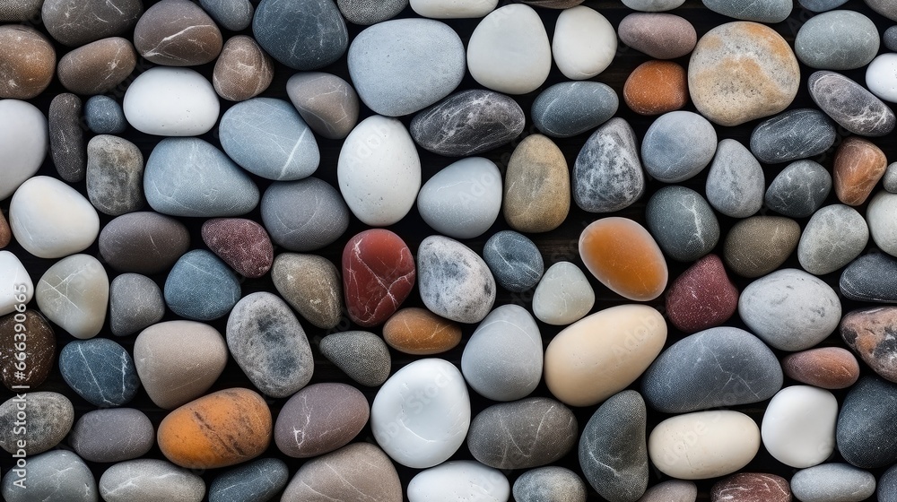colorful river rock stone pattern texture background colorful river rock stone pattern texture background
