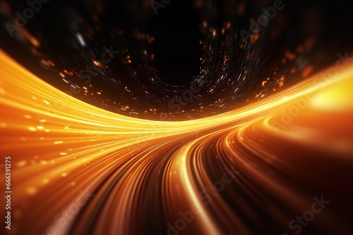 abstract futuristic background with pink blue glowing neon moving high speed wave lines and bokeh lights. Data transfer concept Fantastic wallpaper