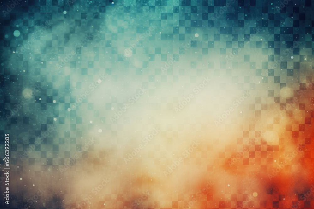 Obraz premium grunge effect background with squares, crosshatched shading