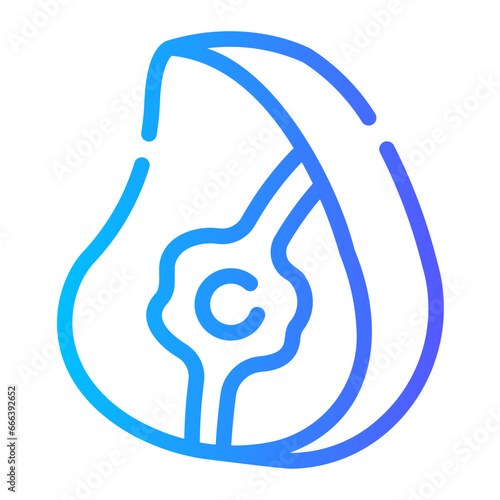 meat Line Gradient Icon