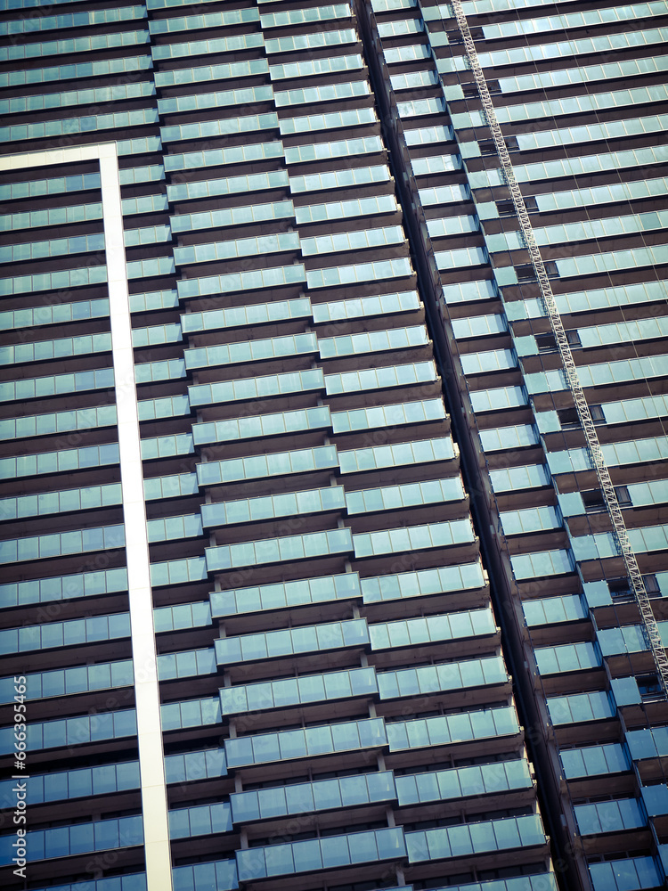 Moder multistory building facade background Moder multistory building facade background