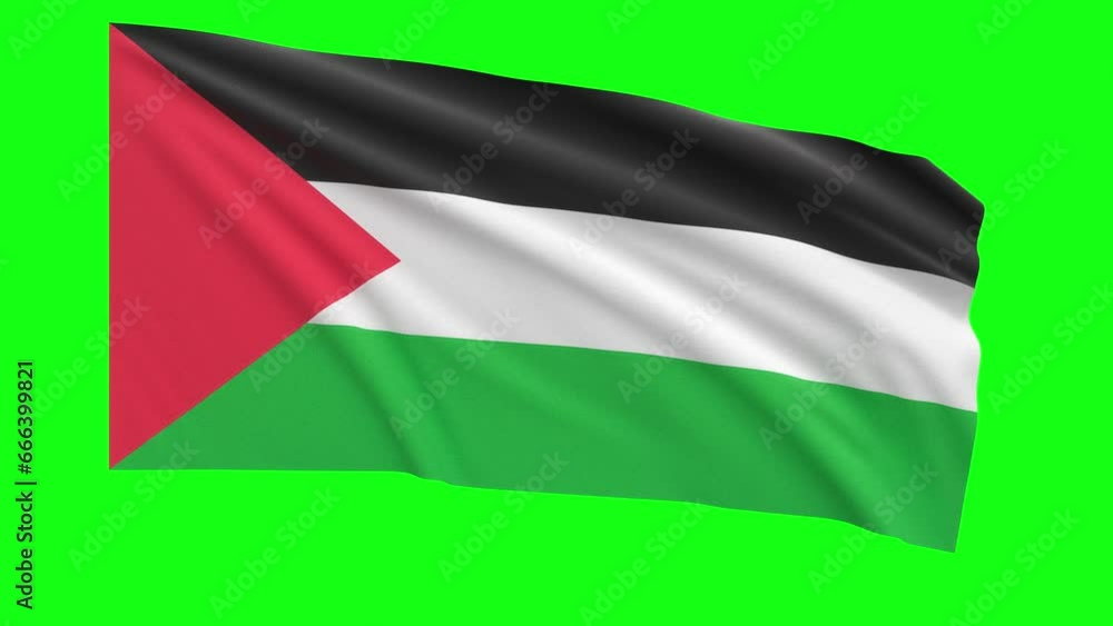 Palestine Flag Animation - Highly Detailed and Realisitic 15 Seconds Loop with Key and Fill in 4K 60Fps - Palestinian Flag Animation in Original Ratio Palestine Flag Animation - Highly Detailed and Realisitic 15 Seconds Loop with Key and Fill in 4K 60Fps - Palestinian Flag Animation in Original Ratio