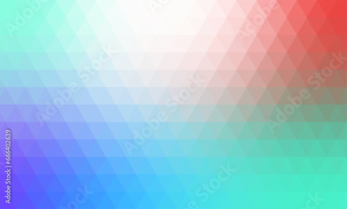 Colorful gradient shining geometric Triangular abstract background vector