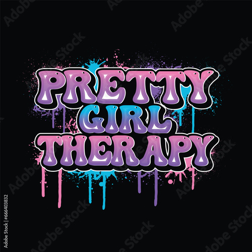 Graffiti text t-shirt design