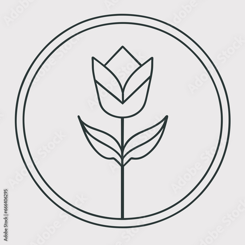 flower logo