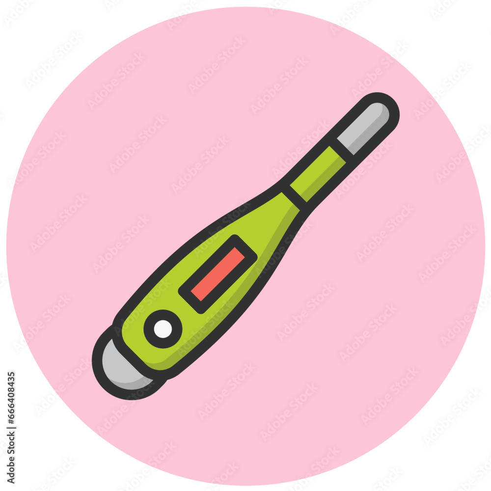 Thermometer Vector Icon Design Illustration Thermometer Vector Icon Design Illustration