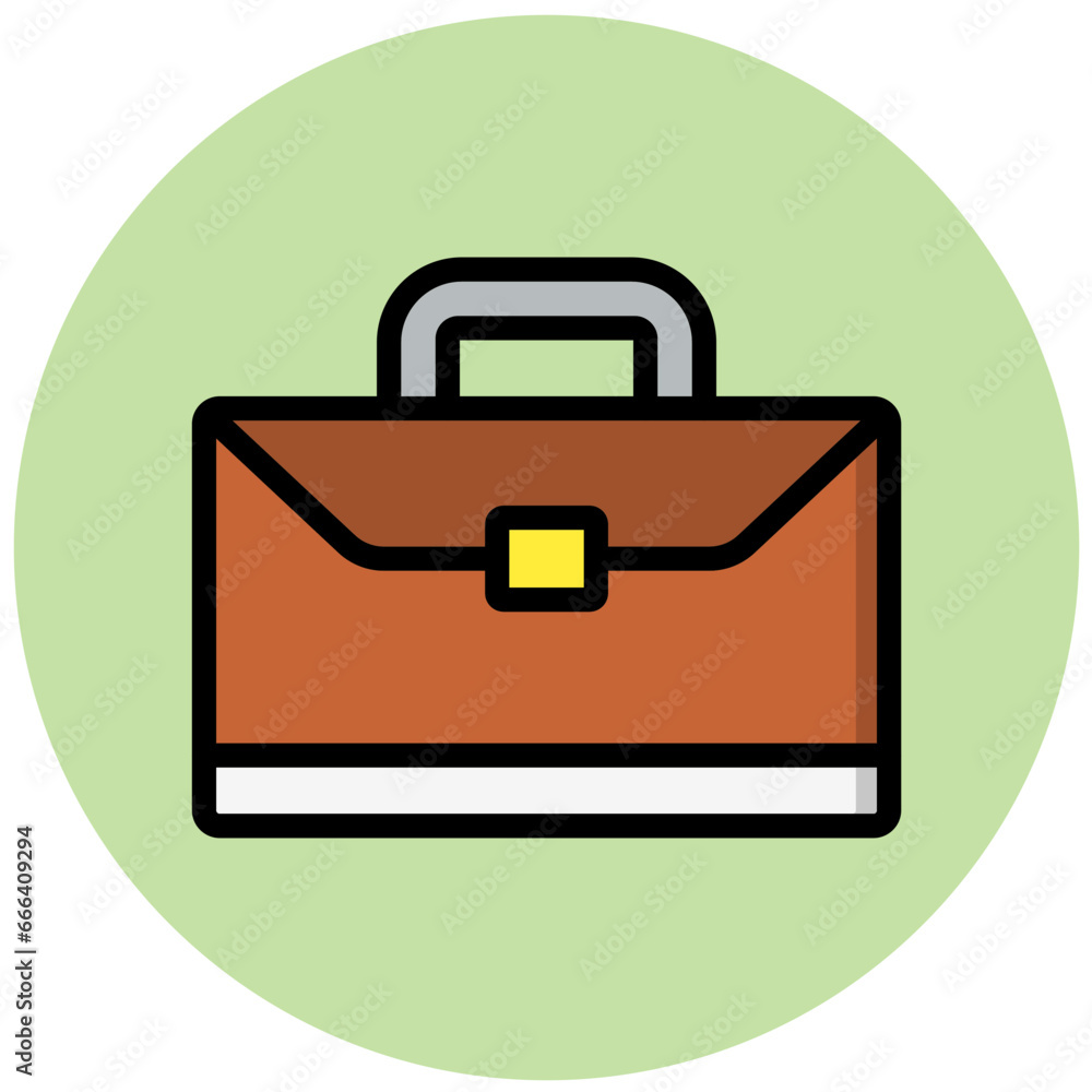 Briefcase Vector Icon Design Illustration Briefcase Vector Icon Design Illustration