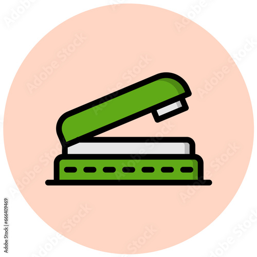 Stapler Vector Icon Design Illustration