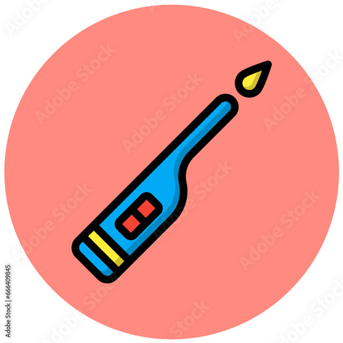 Lighter Vector Icon Design Illustration