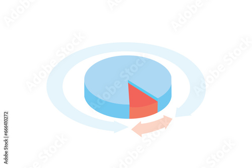 Infographic template for business. 2 steps Modern 3D pie chart diagram, presentation vector infographic Free Download Infographic template for business. 2 steps Modern 3D pie chart diagram, presentation vector infographic - GFXLoad