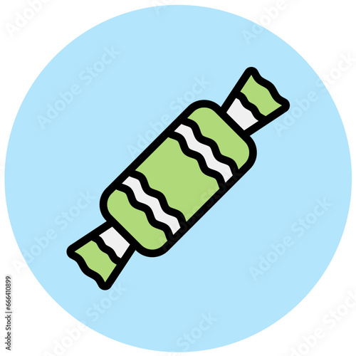 Toffee Vector Icon Design Illustration