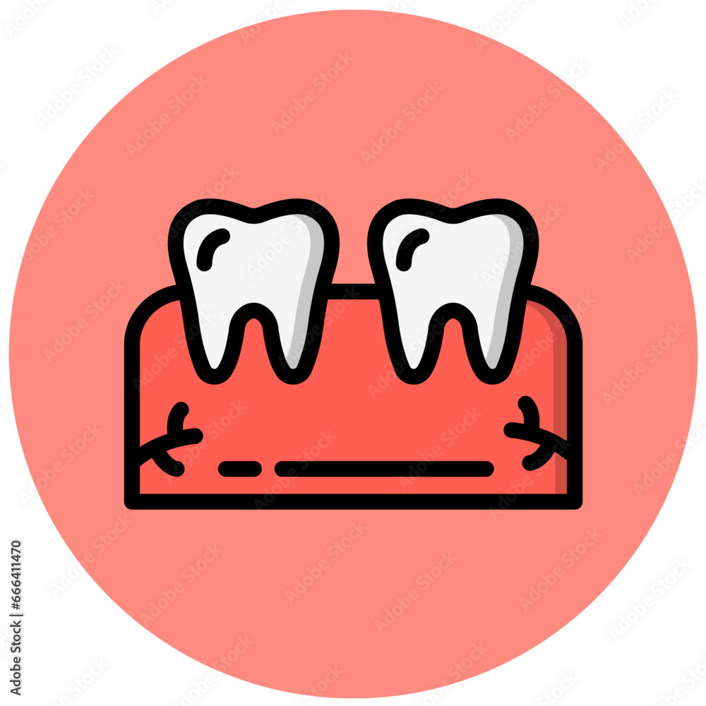 Teeth Vector Icon Design Illustration Teeth Vector Icon Design Illustration