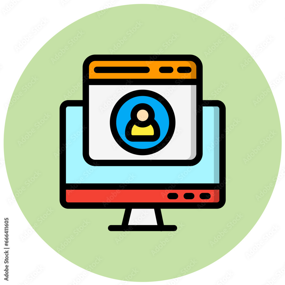 User Vector Icon Design Illustration User Vector Icon Design Illustration