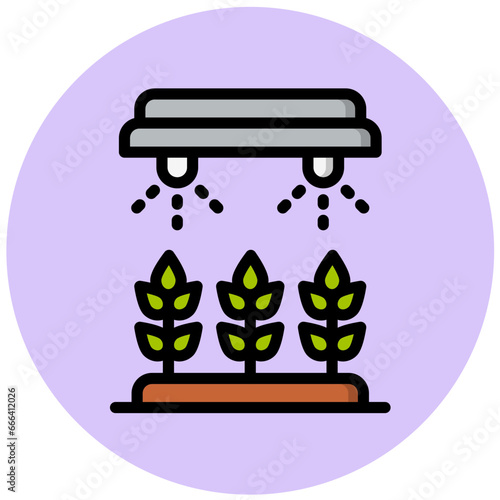 Sprinkler Vector Icon Design Illustration