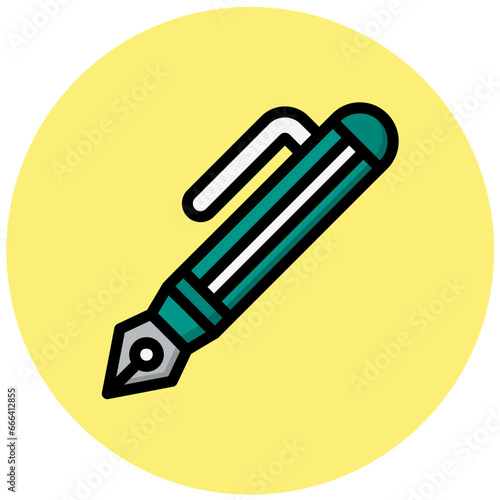 Pen Vector Icon Design Illustration