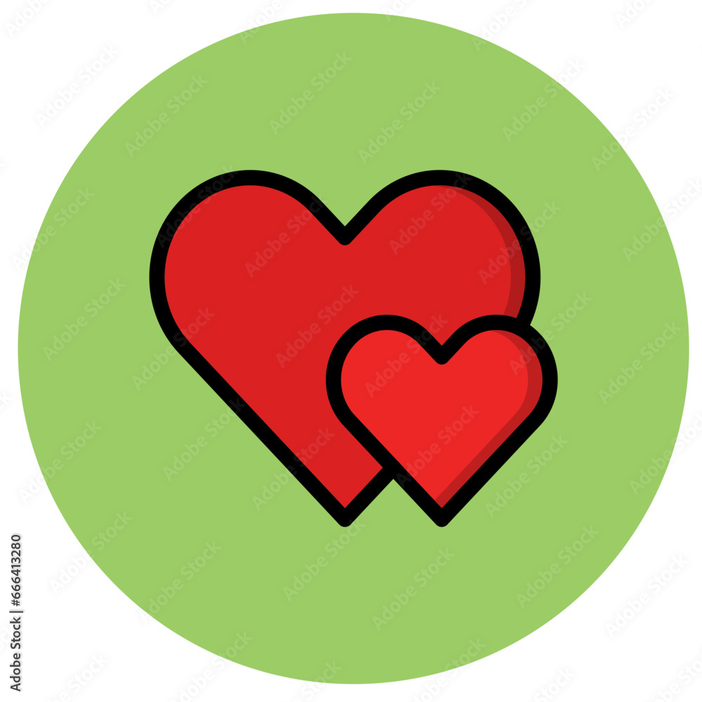 Love Vector Icon Design Illustration
