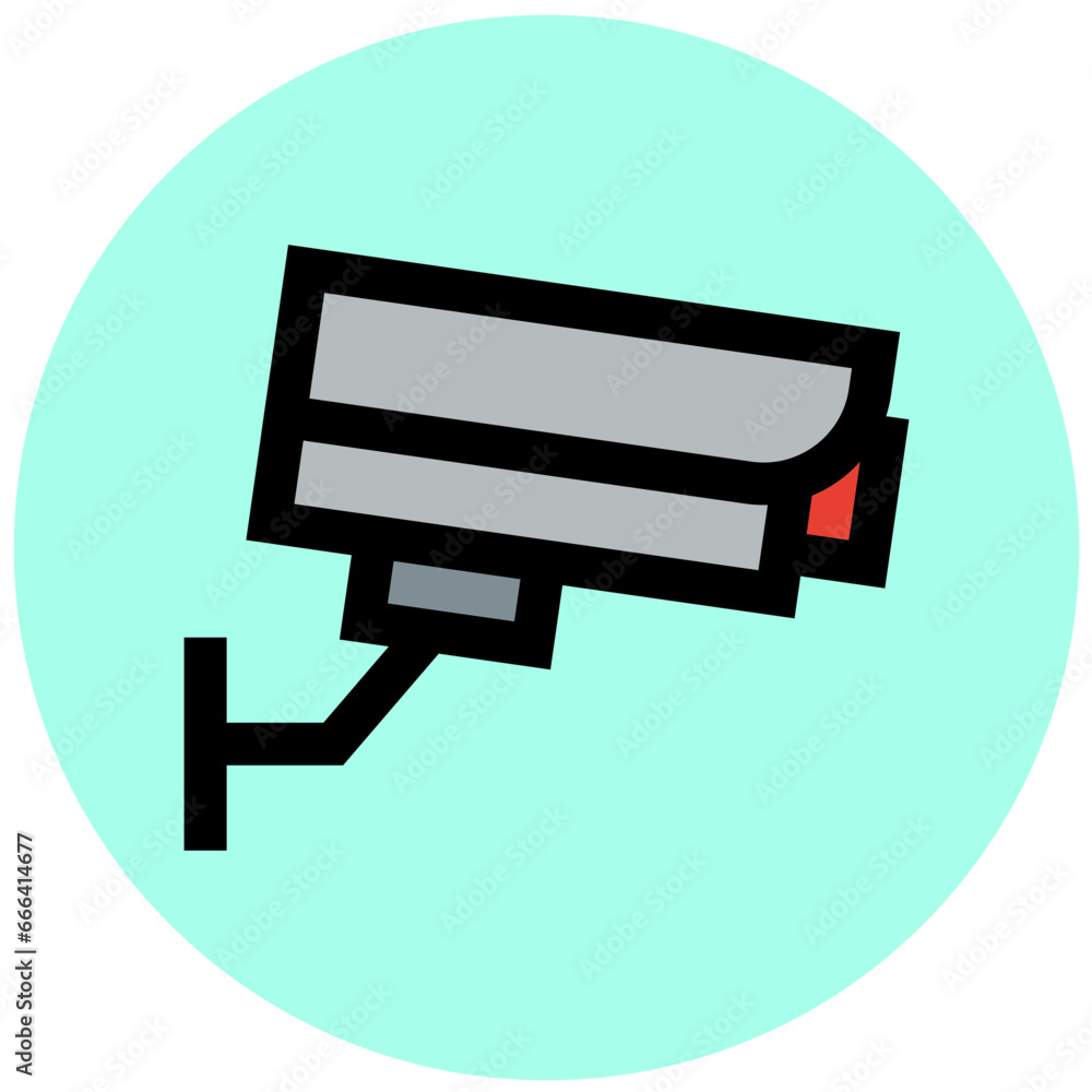 Cctv Camera Vector Icon Design Illustration Cctv Camera Vector Icon Design Illustration