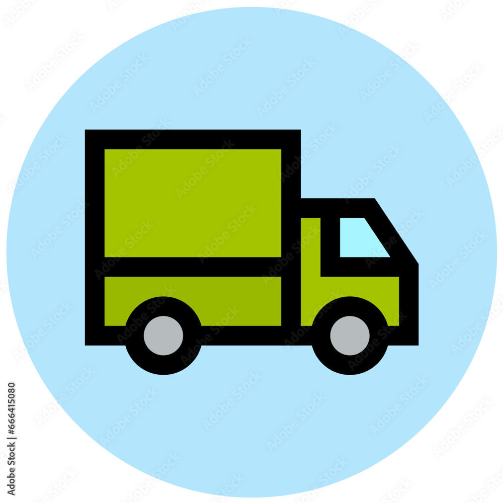 Truck Vector Icon Design Illustration