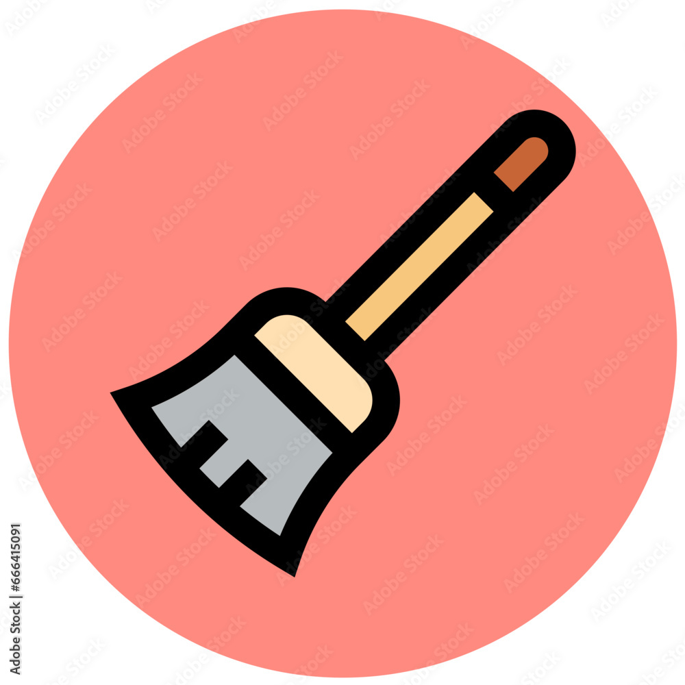 Feather duster Vector Icon Design Illustration Feather duster Vector Icon Design Illustration