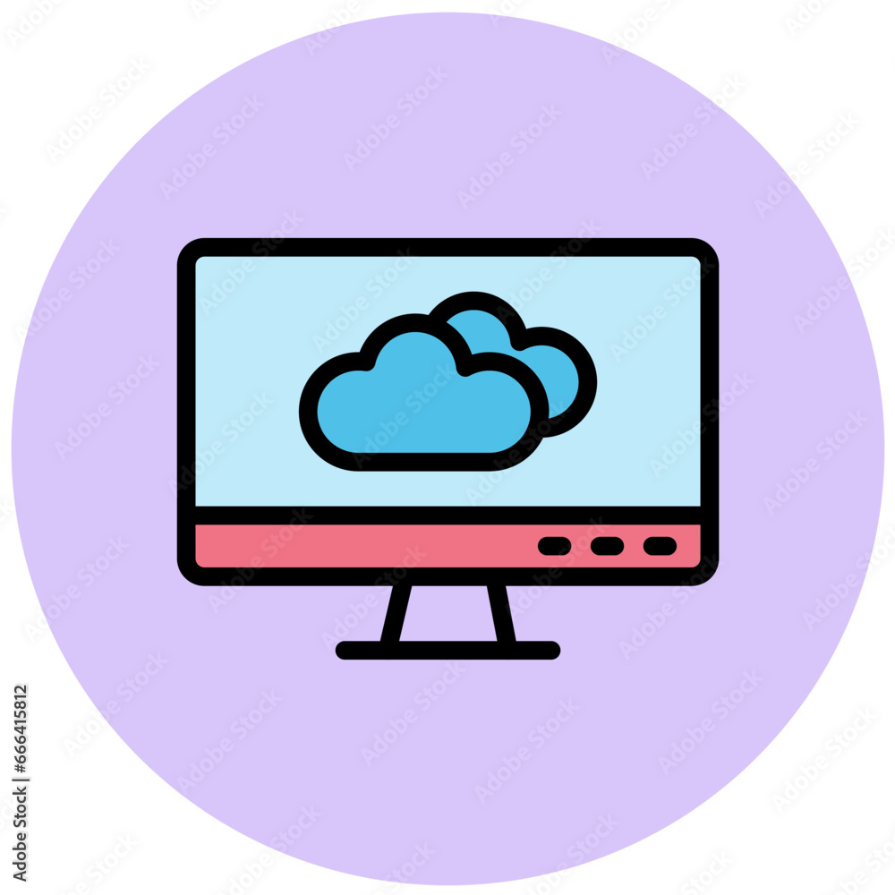 Forecast Vector Icon Design Illustration Forecast Vector Icon Design Illustration