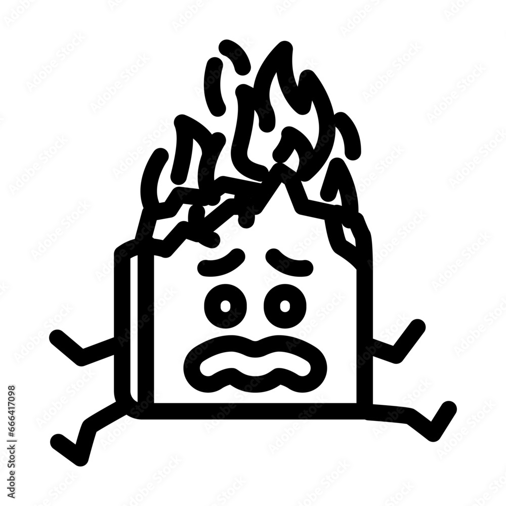 clever book character line icon vector. clever book character sign. isolated contour symbol black illustration clever book character line icon vector. clever book character sign. isolated contour symbol black illustration