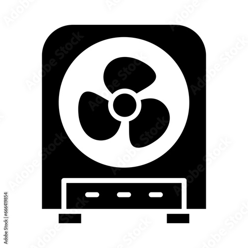 Evaporative Glyph Icon Design