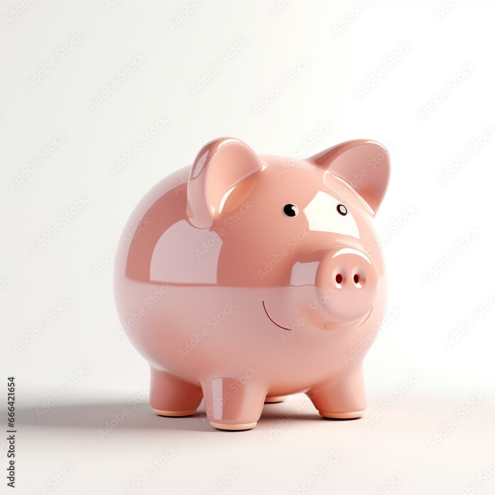 piggy bank with coins. Pastel background. 3D rendering. Financial and investment business concepts
piggy bank with coins. Pastel background. 3D rendering. Financial and investment business concepts