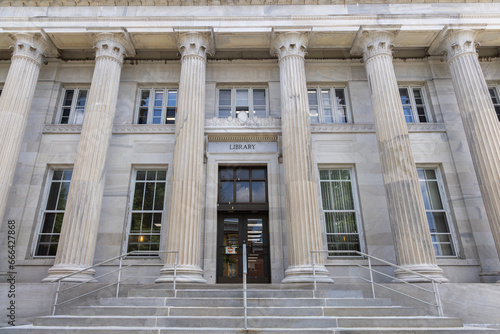 Library in Gettysburg, Pennsylvania, USA