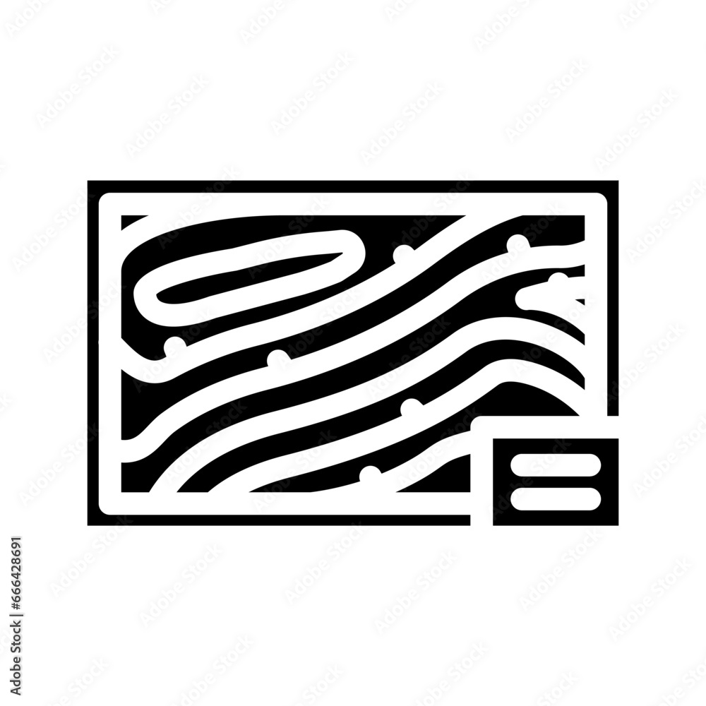 geologic mapping mining glyph icon vector. geologic mapping mining sign. isolated symbol illustration geologic mapping mining glyph icon vector. geologic mapping mining sign. isolated symbol illustration