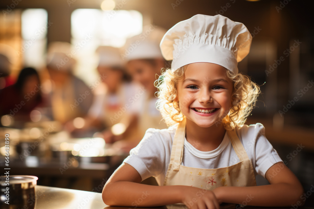 Kids immerse themselves in a culinary adventure, learning to cook at a fun and educational camp Kids immerse themselves in a culinary adventure, learning to cook at a fun and educational camp