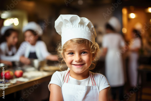 Kids immerse themselves in a culinary adventure, learning to cook at a fun and educational camp