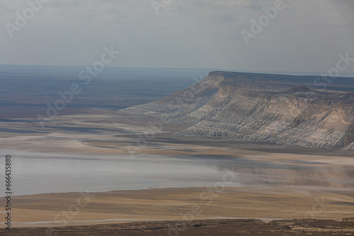 landscape in the desert