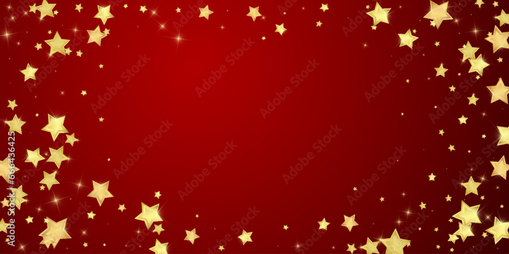 Magic stars vector overlay. Gold stars scattered Magic stars vector overlay. Gold stars scattered