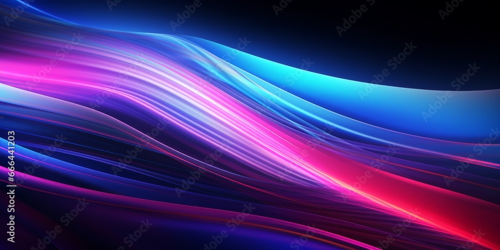 Colorful Night View with Vibrant Light Rays and Dazzling Light Flashes Colorful Night View with Vibrant Light Rays and Dazzling Light Flashes