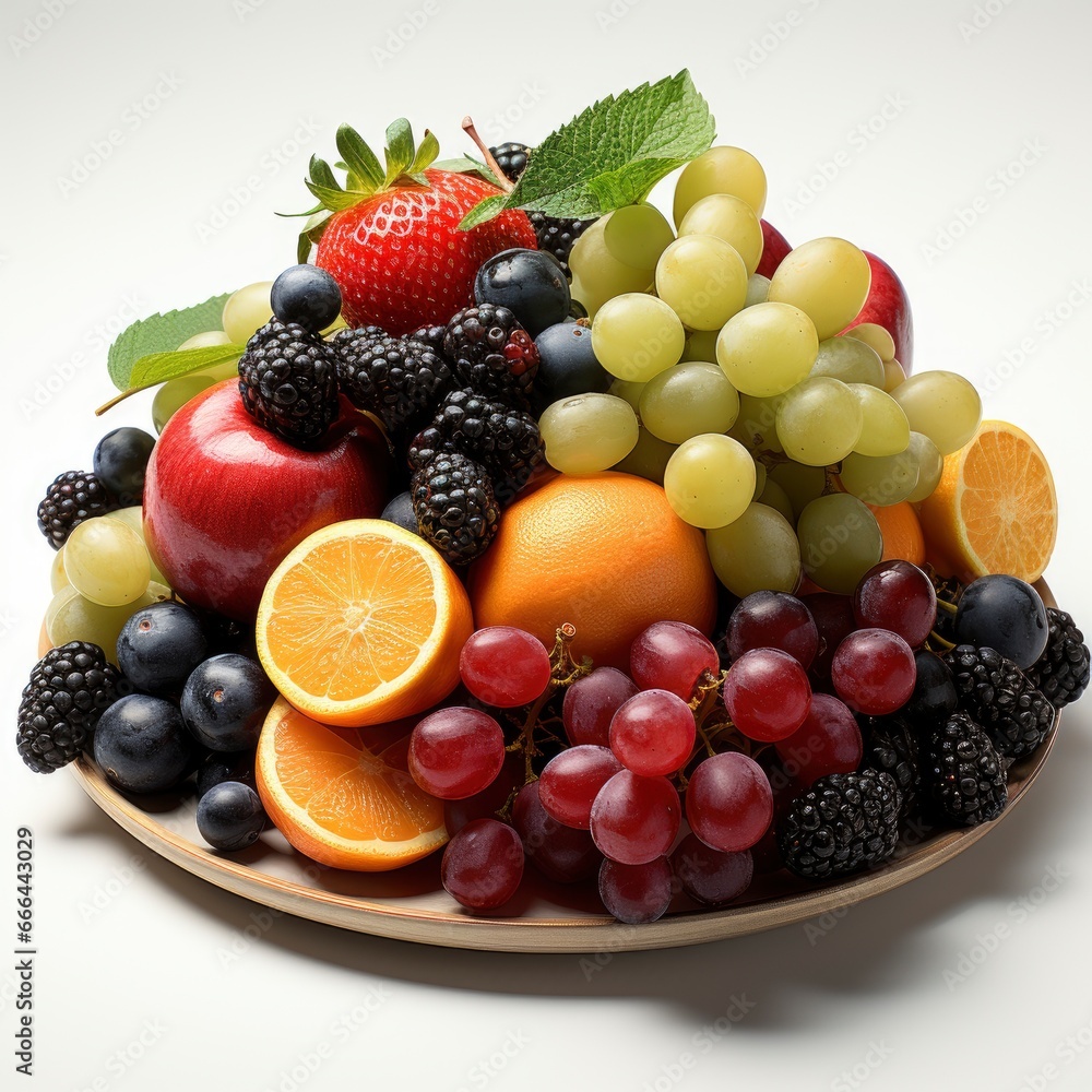 View Ripe Sweet Fruit ,Hd, On White Background View Ripe Sweet Fruit ,Hd, On White Background