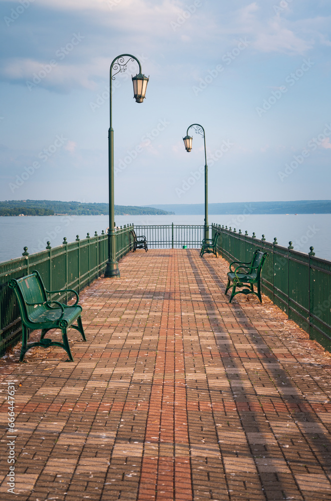 Obraz premium Emerson Park in Auburn New York