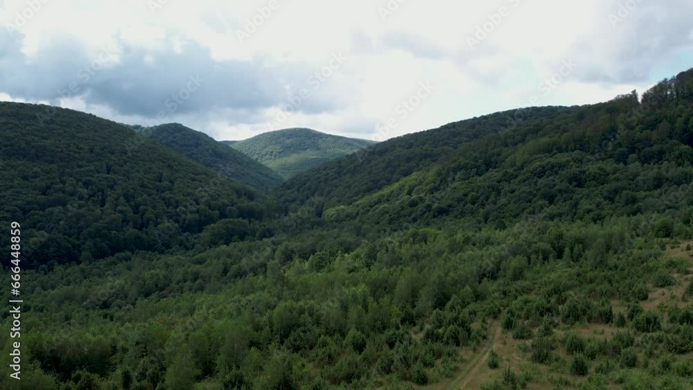 view from the top of mountain with cloud aerial view view from the top of mountain with cloud aerial view