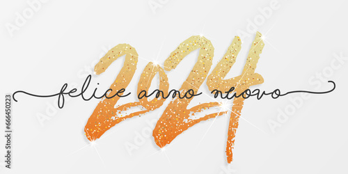felice anno nuovo - buon anno 2024	