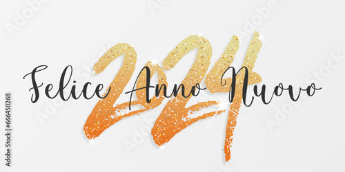 felice anno nuovo - buon anno 2024	