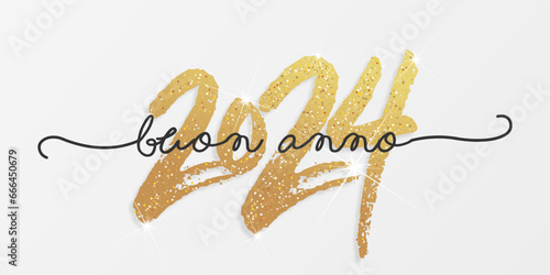 felice anno nuovo - buon anno 2024	